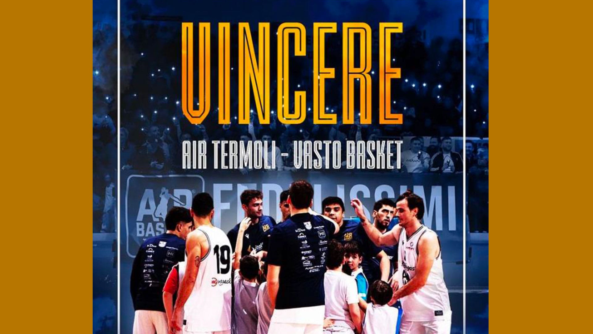 L'ETERNA RIVALITÀ AL PALASABETTA: AIR TERMOLI-VASTO BASKET PER 